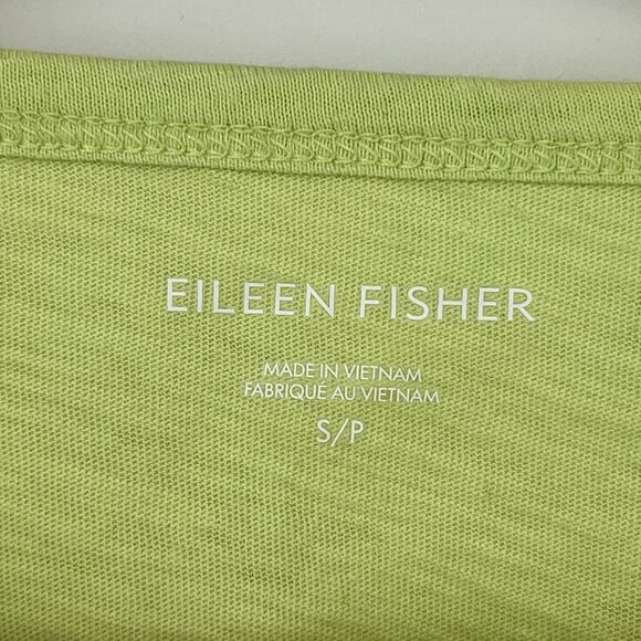 Eileen Fisher T-Shirt Womens S 100% Organic Cotton Sustainable Lagenlook Summer - Picture 3 of 8
